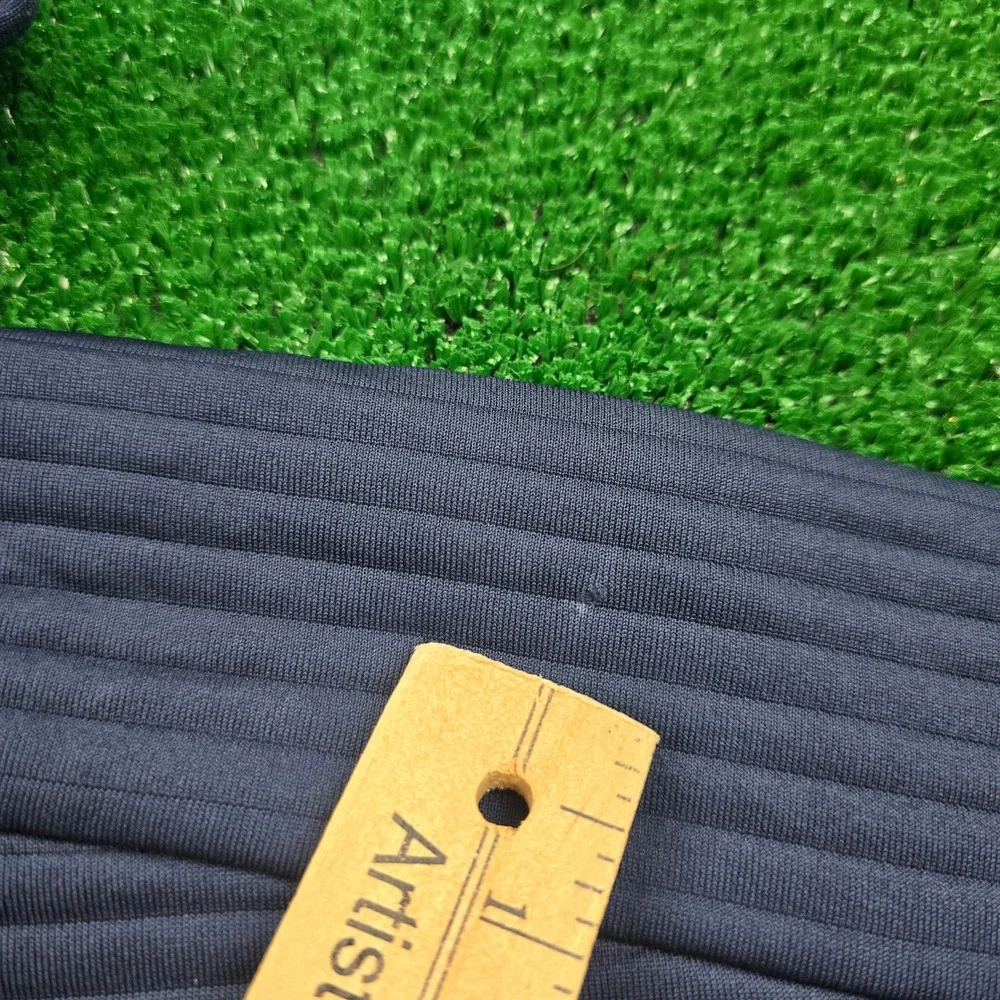 Nike Dri Fit Hoodie Sweatshirt‎ Womens 2XL Navy Blue Pullover Ribbed Training